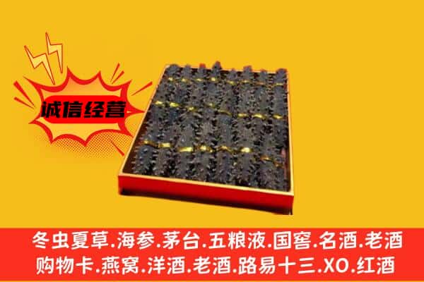 义马市回收海参